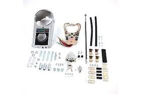 39-0972 V-twin Manufacturing Chrome Cast Dash Cover Kit Without Speedometer