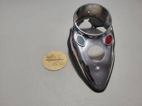 71280-39 V-twin Manufacturing For 39-84 Harley Davidson Cateye Speedometer Dash Panel Panhead Knucklehead Fl