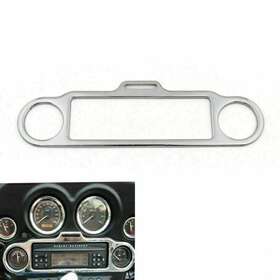 M204-029-chrome Vipjq Stereo Accent Trim Ring Cover Fit Ultra Classic Touring Flhx Flht Chro Us