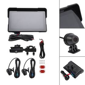 M503-050 Vipjq Motorcycles Car Play 7 Inch Universal 1080p Record For Scooter Motorcycle