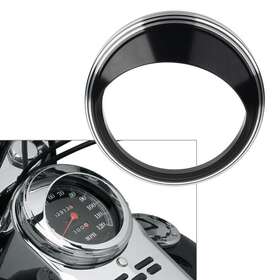 Winbuyshopusa 612018524913 For Harley Road Glide 5 Inch Speedometer Gauge Bezel Covers Trim Ring Visor Custom
