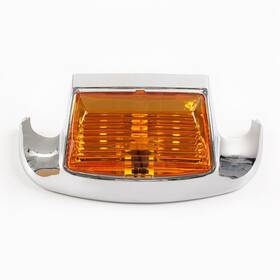 Wynmoto 644226706058 Front Mudguard Trim Fender Tip Led Light For 96-13 Harley Electra Touring Glide