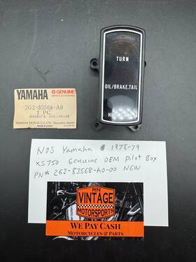 2g2-83568-a0-00 Yamaha Nos 1978-79 Xs750 Genuine Oem Pilot Box Part # New