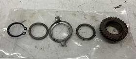 37a-25135 Yamaha Oem Front Wheel Speedometer Cable Drive Gear Set Ty Dt 125 175 250 69-79