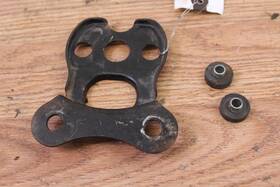 439-83519-00-33 Yamaha 1977 Chappy Lb80 Speedometer Mount Bracket With Grommets And Collars