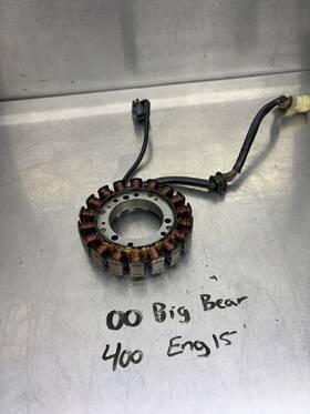 Yamaha 5fu-81410-00-00 2000 00 01 02 03 04 05 Big Bear 400 Oem Engine Stator Generator Magneto