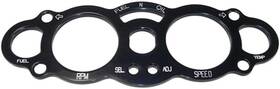 A4324ab Yana Shiki Black Gauge Cluster Bezel/ Cover 2008-2020 Suzuki Gsx 1300r Hayabusa