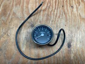 200501 Yih Tyan Harley Davidson Chopper Bobber 2.5 Inch Mini Rpm Gauge With Mount