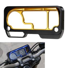 Zdl-kabusikikaisya1989usa 612054445388 Cnc Motorcycle Speedometer Guard Cover Gold For Honda Cb650r 2019 2020 2021 Us