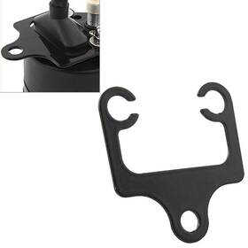 Zdl-kabusikikaisya1989usa 612073569034 Tachometer Speedometer Gauge Mount Bracket Holder Kit Universal Motorcycle Black