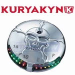 Kuryakyn Zombie Led Fuel And Battery Gauge For 2016 Harley Davidson Flss. Fixed Price $176.99.