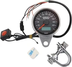 Drag Specialties 21-6895ADS 2.4" Kmh Programmable Mini Electronic Speedomete. Fixed Price $211.10.