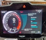 Speedo Instruments Tft Screen Kph Damage Triumph Tiger 900 Rally Pro 2024 T25.... Fixed Price $399.69.