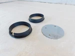 Harley Davidson Sportster 1200 & Dyna Tachometer Chrome Backplate Seal. Fixed Price $24.95.