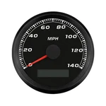 Eling Warranted Gps Speedometer Odometer Gauge Kit 0-140MPH, Black+black. Fixed Price $89.56.