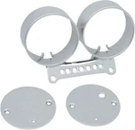Ds Chrome Double Gauge Bracket Mount For Harley Sportster 1200 Custom 04-11. Fixed Price $213.16.