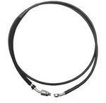 Drag Specialties Stainless Steel Hydraulic Clutch Line - 82 1/8IN. (+12) Black. Fixed Price $86.05.