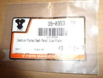 Nos V-twin Brand Harley Davidson Cadmium Plated Dash Panel Side 39-0353. Fixed Price $10.00.