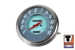 Flh 2:1 Ratio Replica Gray-blue Face Speedometer 1948-1952 Panhead 4-SPEED 74. Fixed Price $224.03.