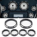 Motor Cnc Speedometer Board Burst Gauge Bezel For Harley Touring Flht Flhx 96-13. Fixed Price $18.08.