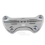Chrome Newest Skull Handlebar Clamp For Harley 74-06 Xl Fxr Dyna Softail. Fixed Price $22.00.