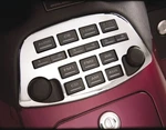 Show Chrome Radio Panel Accent 52-696. Fixed Price $43.65.