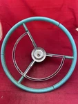 1955-1957 Ford Thunderbird/t-bird Steering Wheel And Power Horn. Fixed Price $285.00.