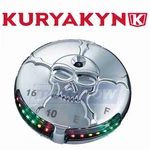 Kuryakyn Zombie Led Fuel And Battery Gauge For 2001-2006 Harley Davidson Ib. Fixed Price $176.99.