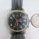 Harley-davidson Men's Chronograph 5 Atm Black Letter Watch HDMC186 New Battery. Fixed Price $124.99.