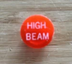 V-twin Red High Beam Indicator Lens 33-2172. Fixed Price $12.00.