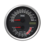 Rogue Speedo/tach Motorcycle Gauge For 96-03 Harley Fxst, Flst, Fxdwg, Flhr. Fixed Price $299.99.