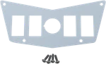 Moose Offroad Dash Plate With Switches For Rzr White 100-4391-PU. Fixed Price $36.44.