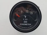 Hewitt Instruments 010-133 Single 2" Pyrometer Exhaust Temperature Gauge. Fixed Price $129.95.