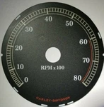 5A Harley Davidson Rpm Tachometer Black Gauge Face 09367578. Fixed Price $15.00.