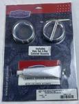Kuryakyn For Harley Davidson Small Deluxe Gauge Bezels With Colored Accents 3782. Fixed Price $45.00.