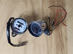 Mini Mechanical Tachometer And Speedometer Harley Fl Fxr Sportster 1954-95. Fixed Price $90.00.