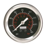 Viair 2" Single Needle Black Face Gauge 160 Psi Max Ride Suspension - 90088. Fixed Price $30.50.