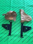 Suzuki Oem Nos 125 1978 1979 Head Lamp Bracket Set 51530-48000-291 51540. Fixed Price $67.14.