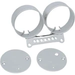 Drag Dual Instrument Gauge Bracket Harley XL1200C Sportster Custom 96-13. Fixed Price $219.37.