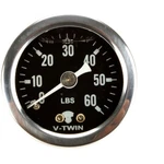 V-twin Manufacturing Liquid Filled Oil Pressure Gauge 40-0386. Fixed Price $28.06.