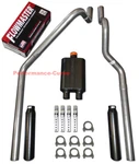 00-03 Dodge Dakota 3.9 4.7 5.9 Mandrel Bent Dual Exhaust W/ Flowmaster Super 44. Fixed Price $309.95.