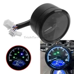Black Lcd Digital Waterproof Motorcycle Gauge Speedometer Tachometer Odometer. Fixed Price $33.99.