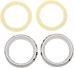 Drag Specialties Chrome Instrument Gauge Bezel 2202-0061-BC119. Fixed Price $20.98.
