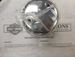 Genuine Harley Davidson 2" Inch Gauge Housing Kit , New !! 68206-05. Fixed Price $39.99.