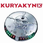 Kuryakyn Zombie Led Fuel And Battery Gauge For 2015-2020 Harley Davidson. Fixed Price $176.99.