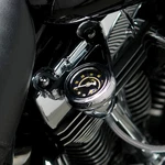 Arlen Ness Oil Pressure Gauge Kit Radius Black Motorcycle Street Bike 15-675. Fixed Price $179.95.