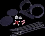 Ds Wrinkle Black Steel Double Gauge Mount Bracket For Sportster 1200 95-03. Fixed Price $213.16.