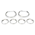 6X Chrome Inner Instrument Board Gauge Bezel Covers Kit For Harley Touring 96-13. Fixed Price $14.85.