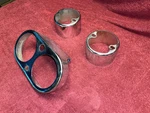Vintage Harley Sportster 1971-73 Veglia Speedometer Tachometer Mount Bracket Cup. Fixed Price $37.00.