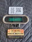 Rivera Chrome Digital Classic Oval Speedometer Chopper Bobber Harley (reg $585). Fixed Price $285.00.